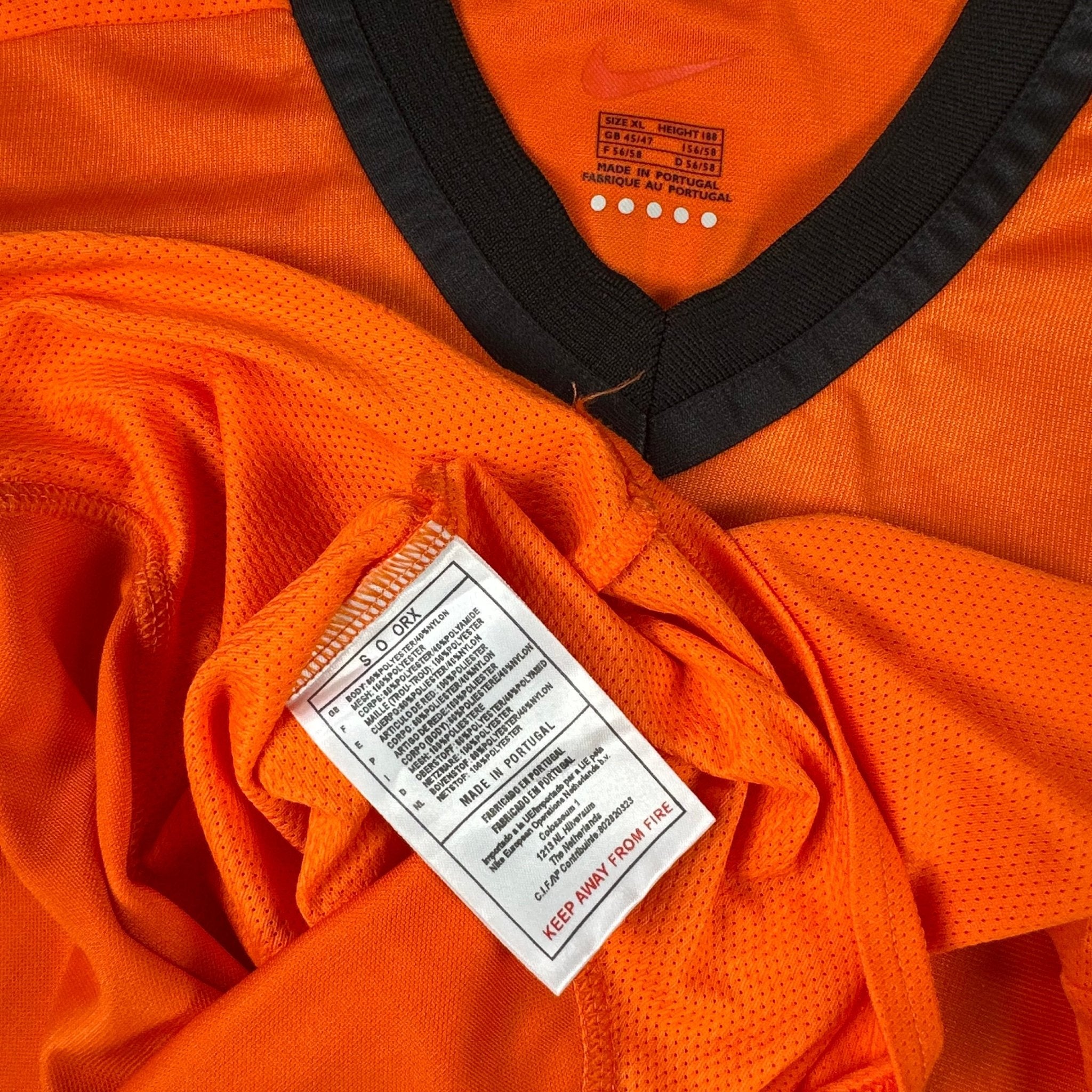 Netherlands 2000 Home Shirt (XL) Davids #8 - Kitplug