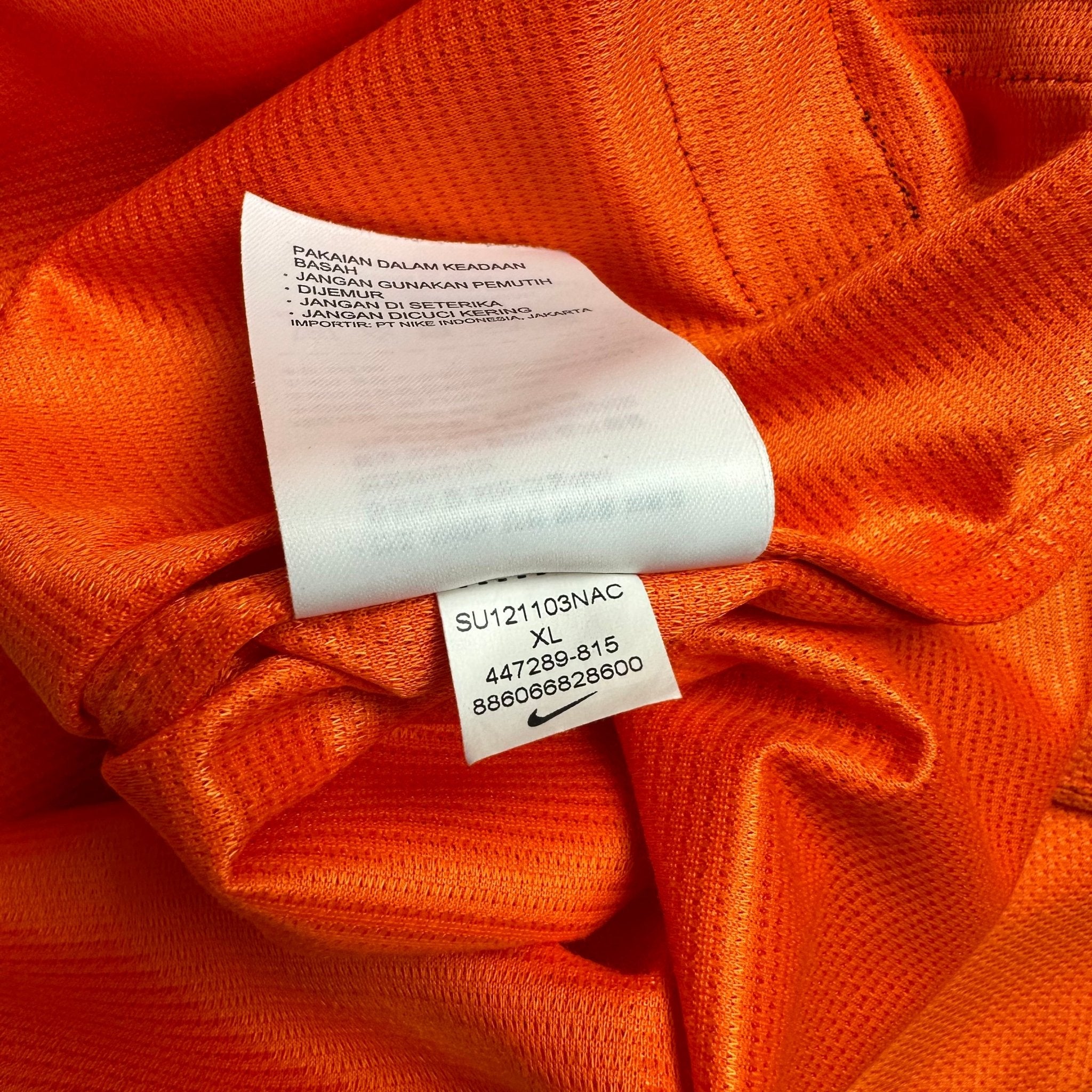 Netherlands 2012 Home Shirt (XL) Sneijder 10 - Kitplug