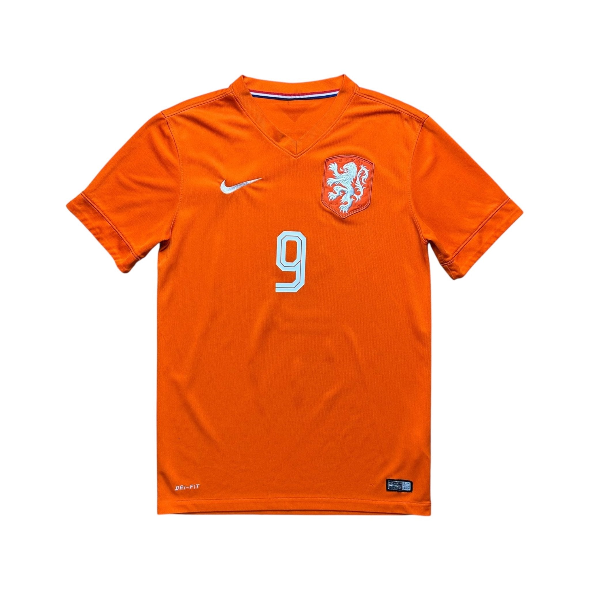 Netherlands 2014 Home Shirt (S) V.Persie 9 - Kitplug
