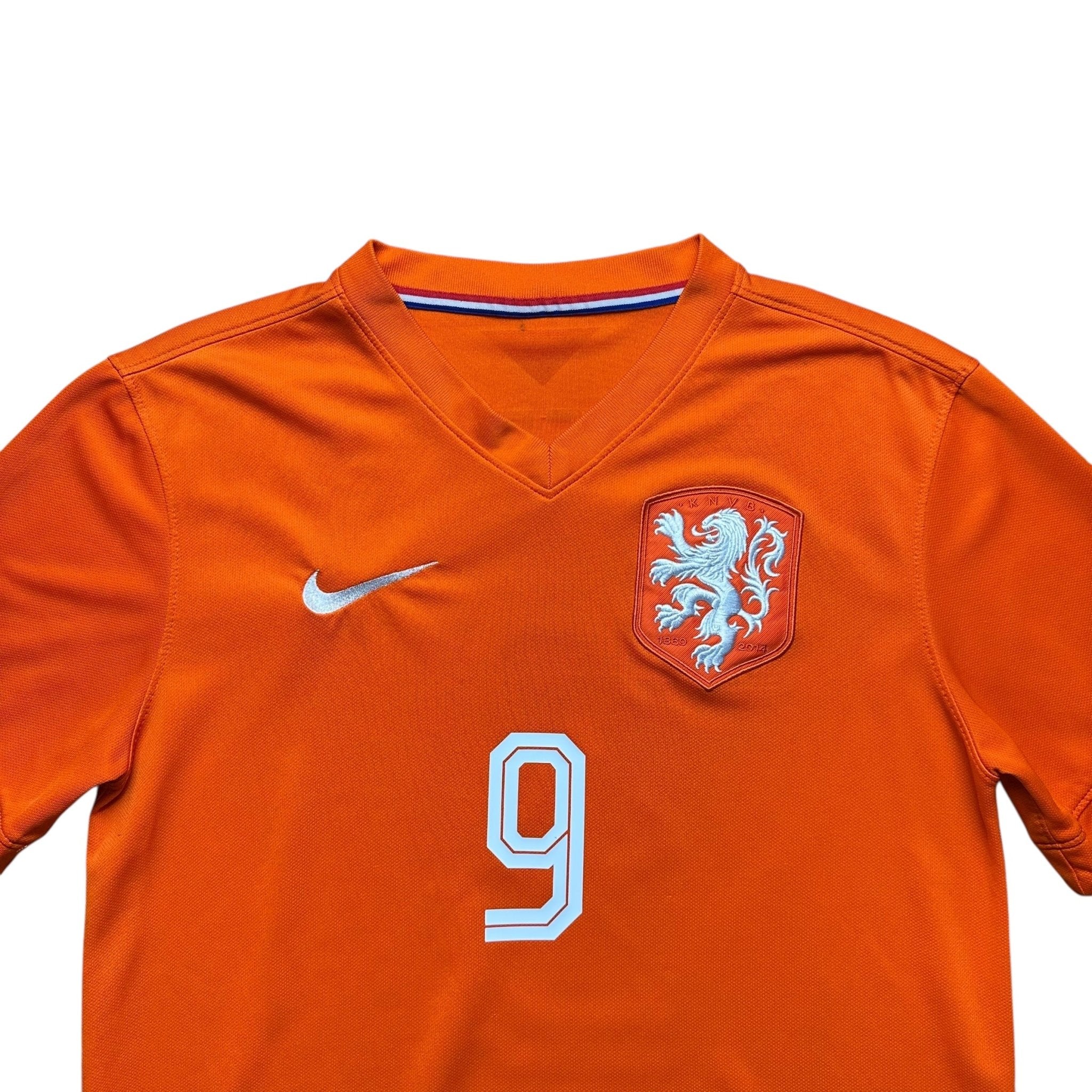 Netherlands 2014 Home Shirt (S) V.Persie 9 - Kitplug