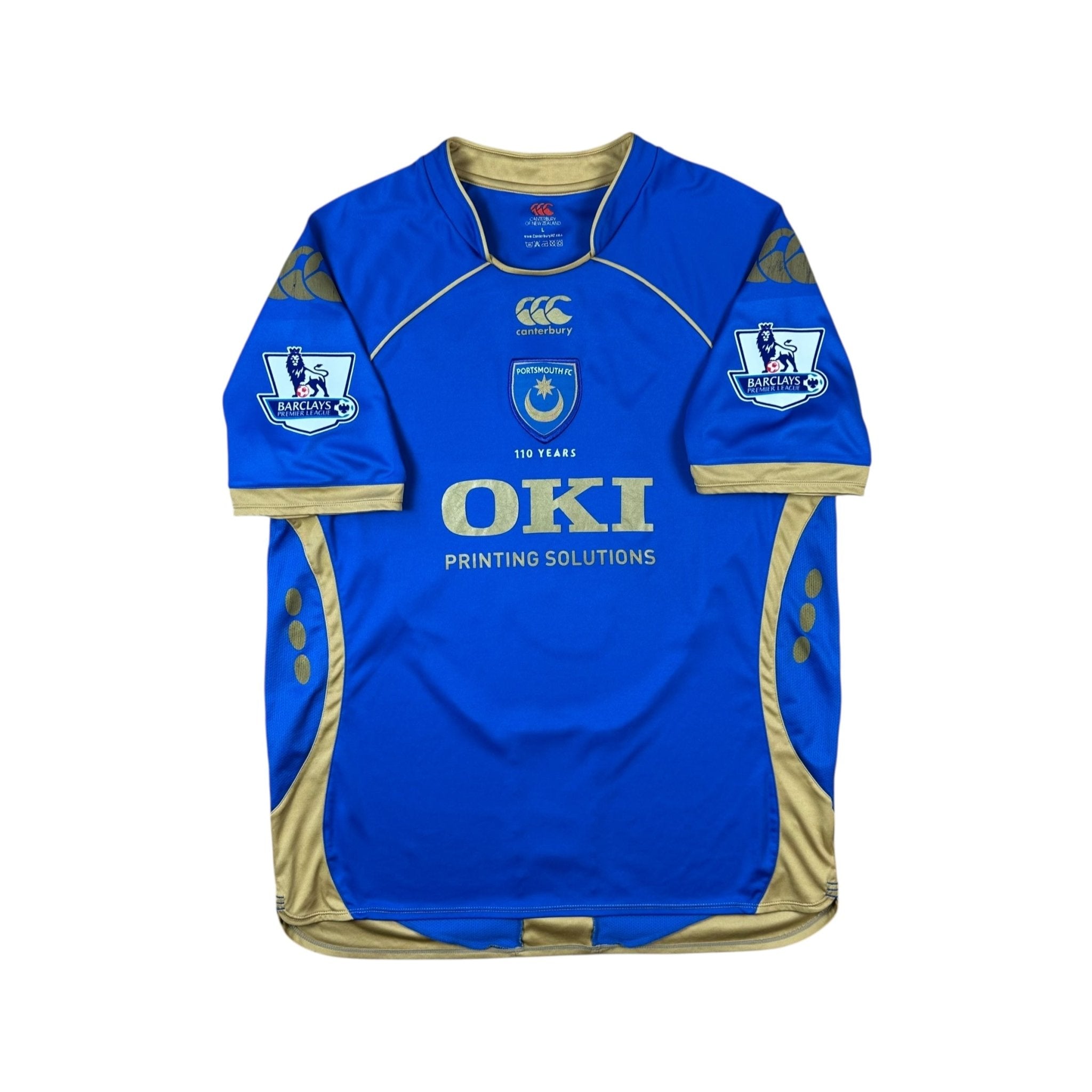 Portsmouth 2008-09 Home Shirt (L) Crouch #9 - Kitplug