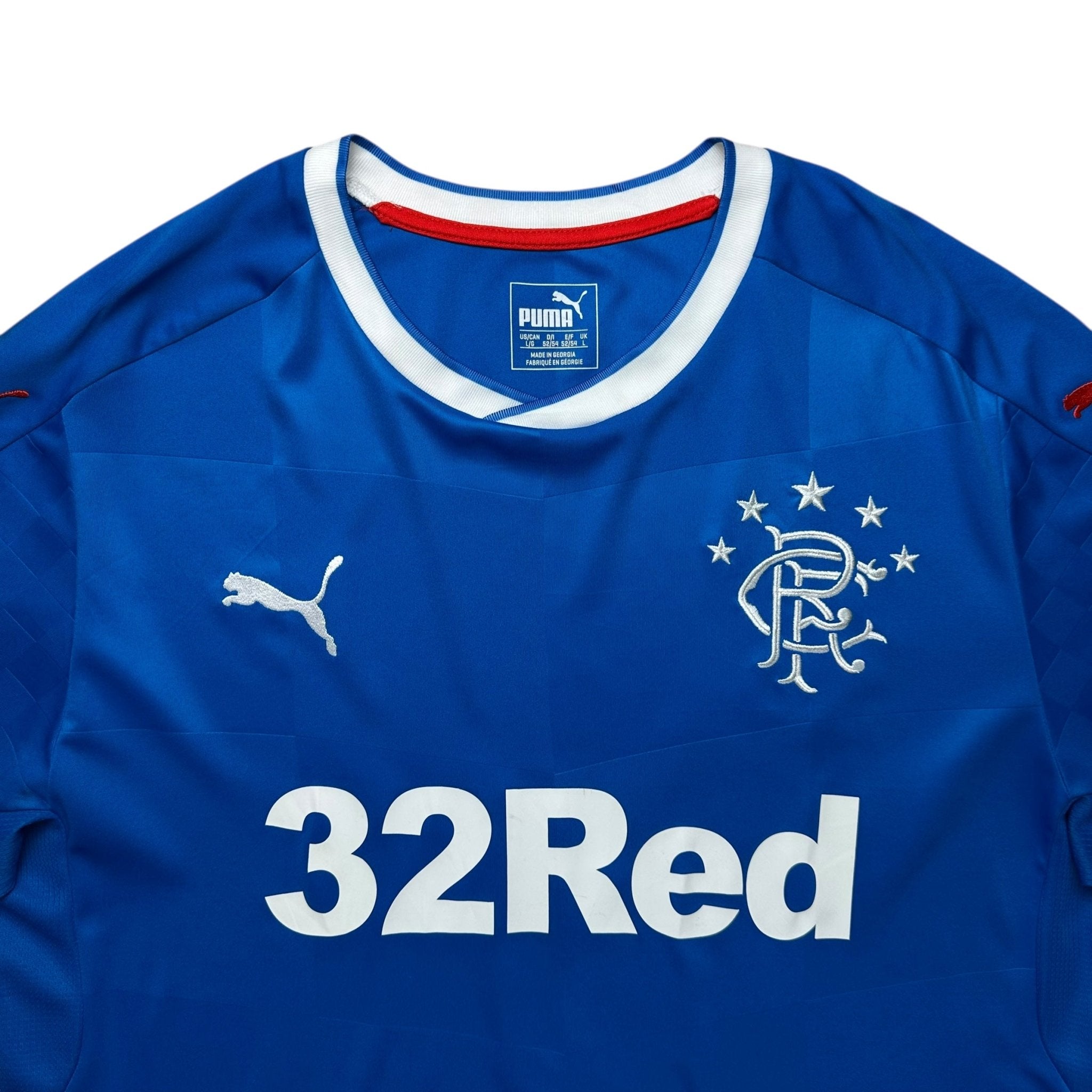 Rangers 2017 - 18 Home Shirt (L) - Kitplug