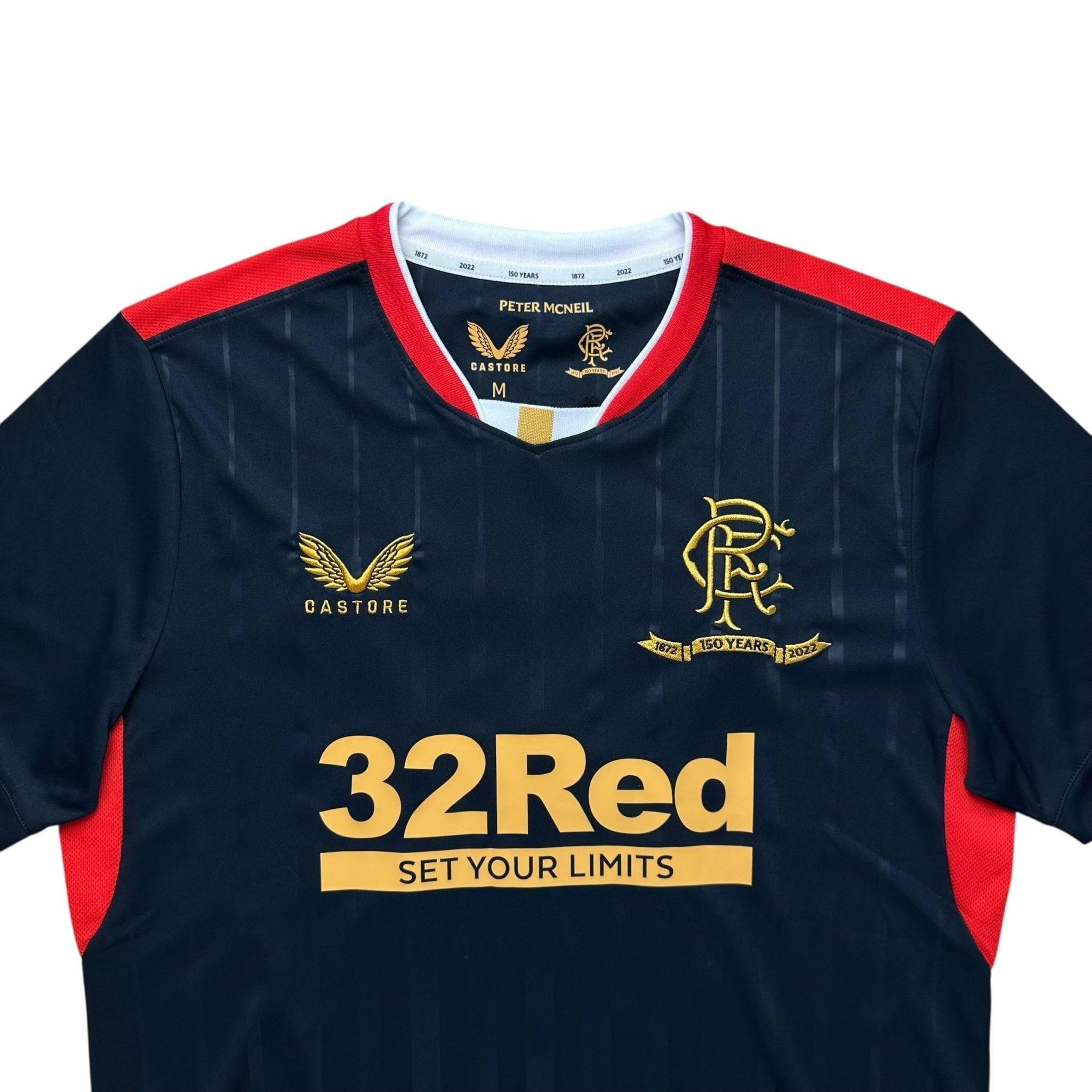 Rangers 2021 - 22 Away Shirt (M) Gerrard 8 - Kitplug