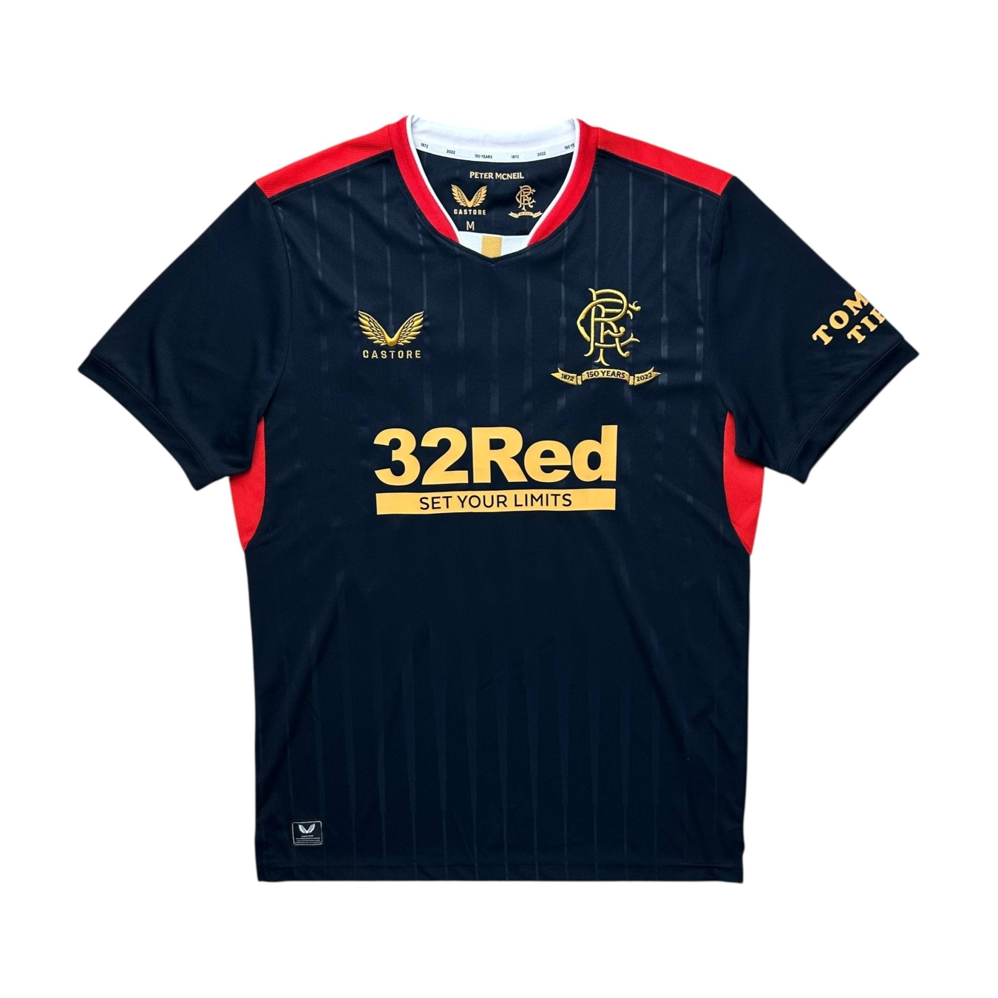 Rangers 2021 - 22 Away Shirt (M) Gerrard 8 - Kitplug