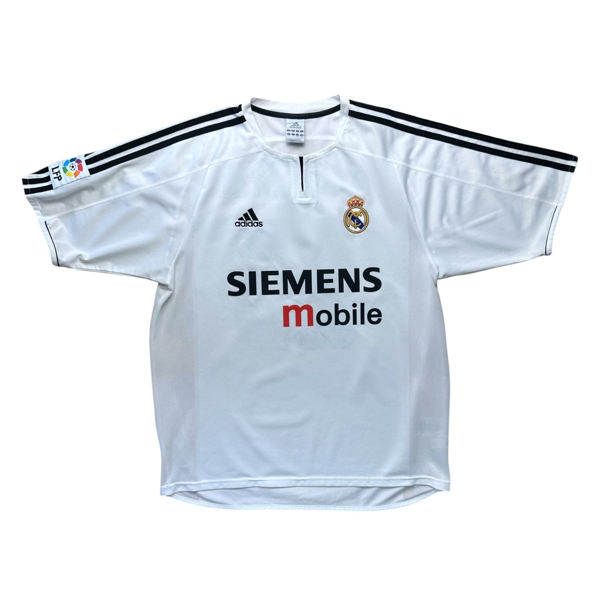 Real Madrid 2003 - 04 Home Shirt (L) Beckham 23 - Kitplug