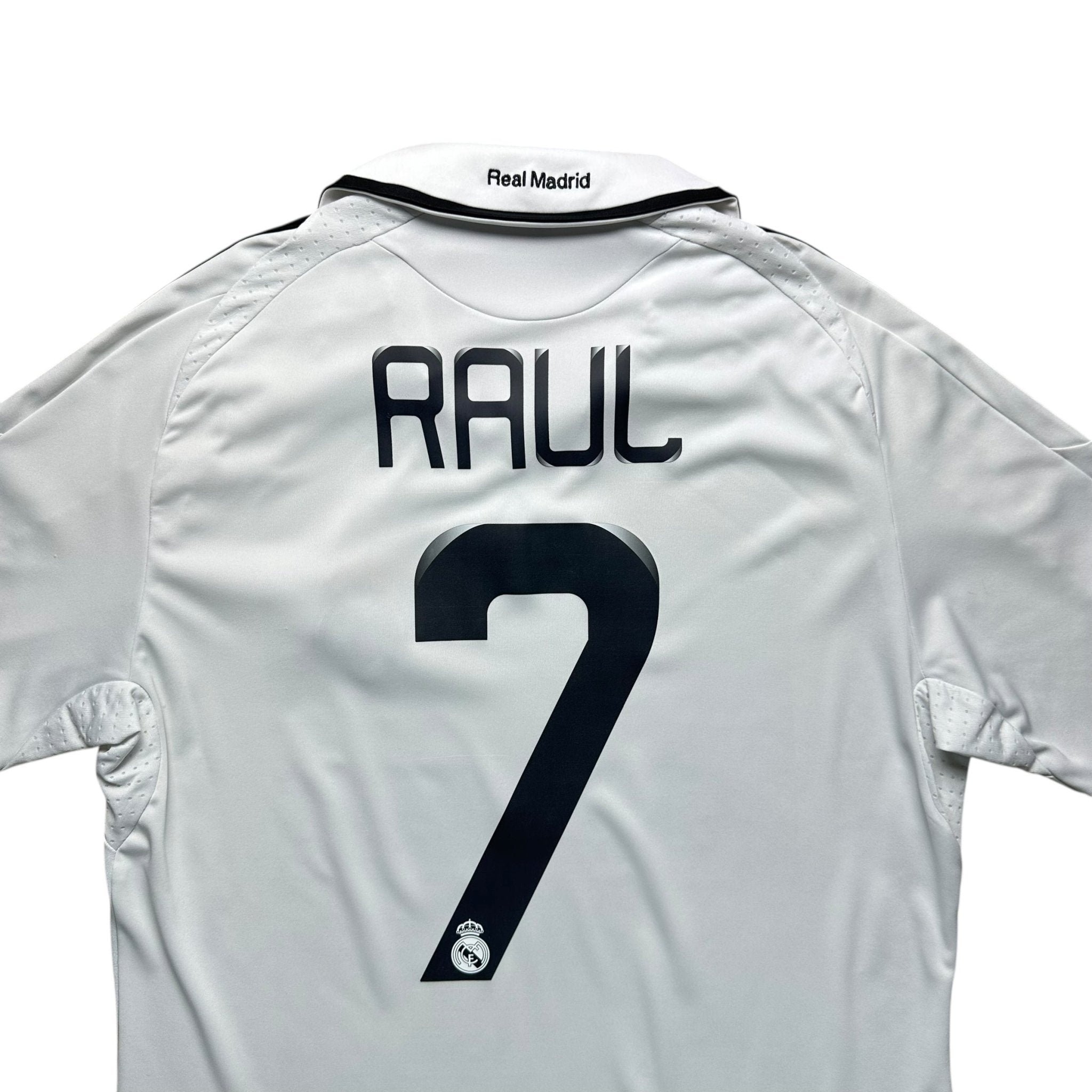 Real Madrid 2008 - 09 Home Shirt (S) Raul 7 - Kitplug