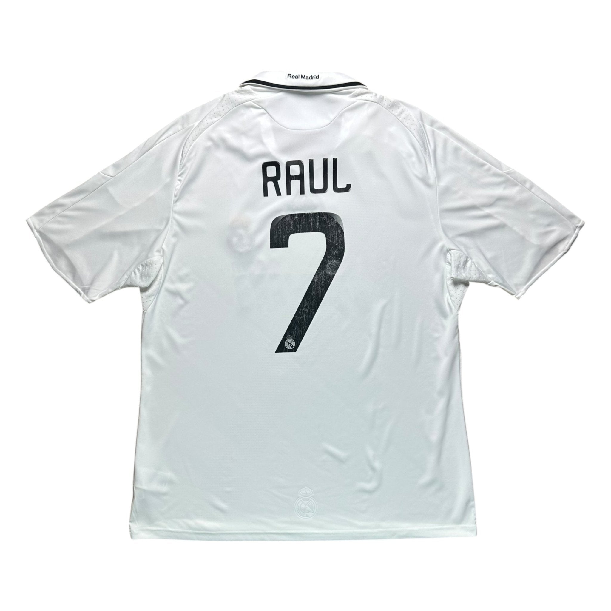 Real Madrid 2008 - 09 Home Shirt (XL) Raul 7 - Kitplug