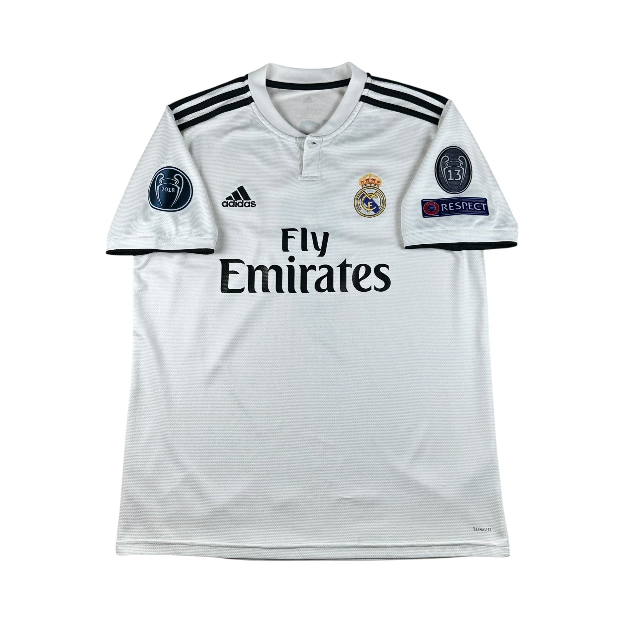 Real Madrid 2018-19 Home Shirt (L) Benzema 9 - Kitplug