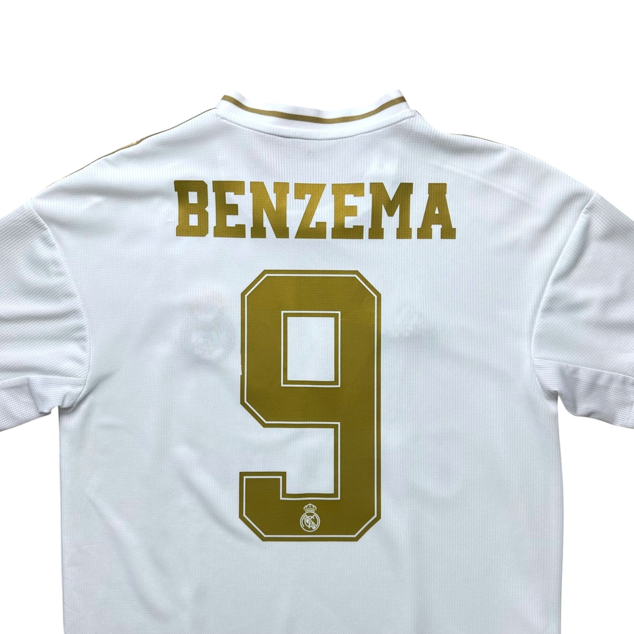 Real Madrid 2019 - 20 Home Shirt (S) Benzema 9 - Kitplug