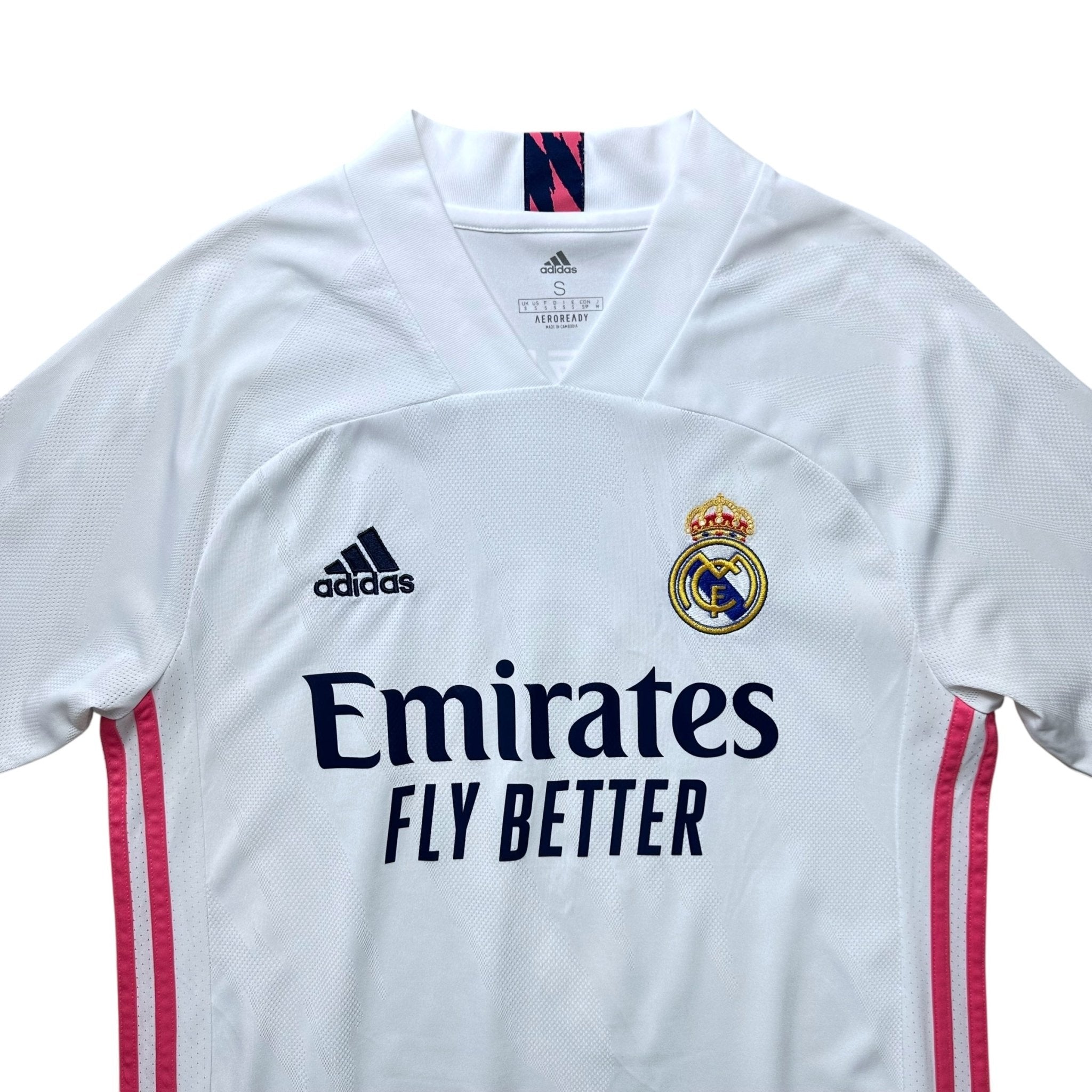 Real Madrid 2020 - 21 Home Shirt (S) Benzema 9 - Kitplug