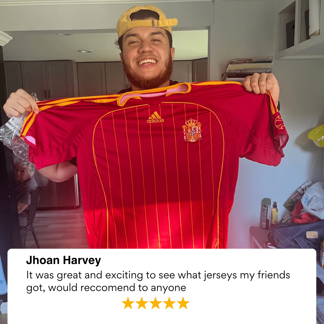 Retro Mystery Football Shirt Box - Kitplug