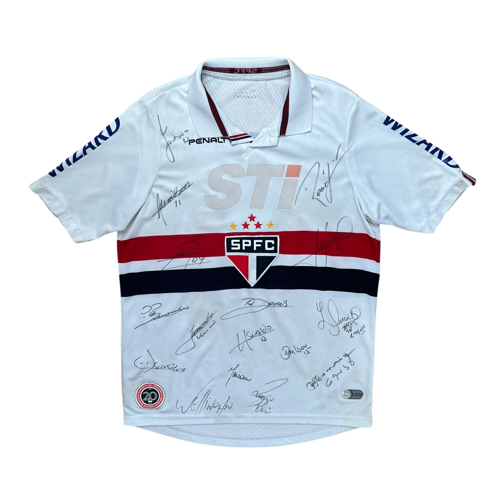 Sao Paulo 2013 Home Shirt (M) *Signed by squad - Kitplug
