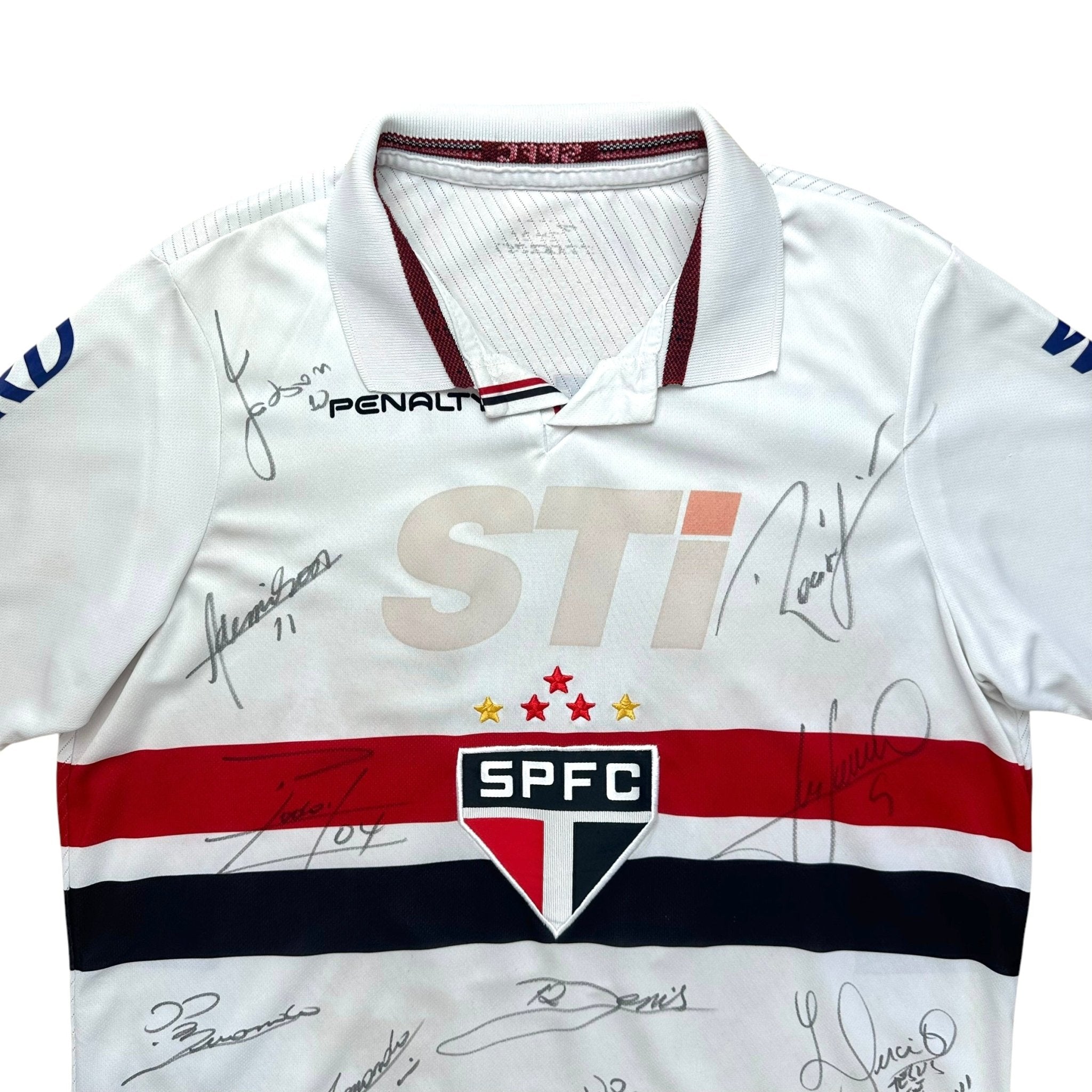 Sao Paulo 2013 Home Shirt (M) *Signed by squad - Kitplug