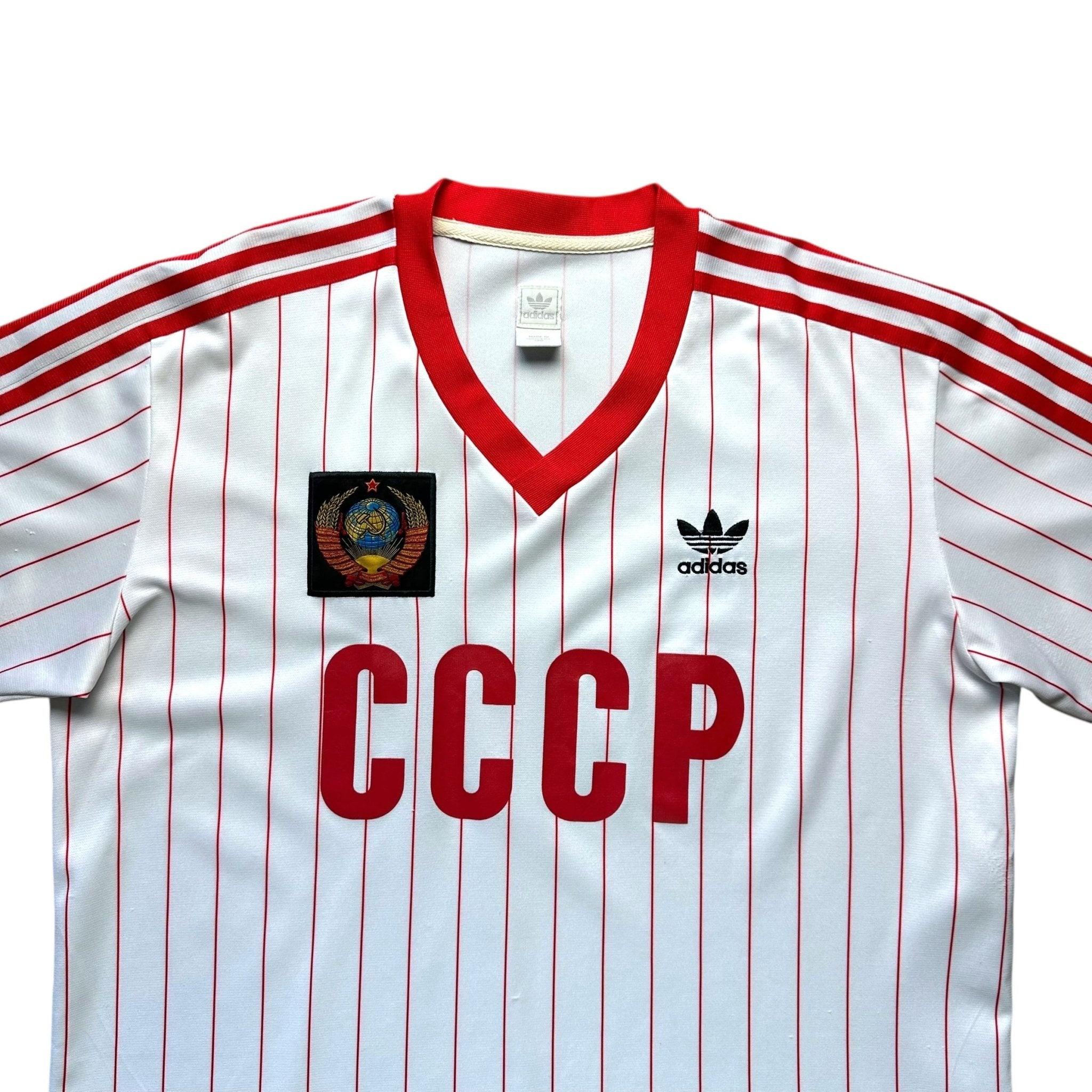 Soviet Union 1982 Adidas Originals Re - Issue Away Shirt (M) - Kitplug