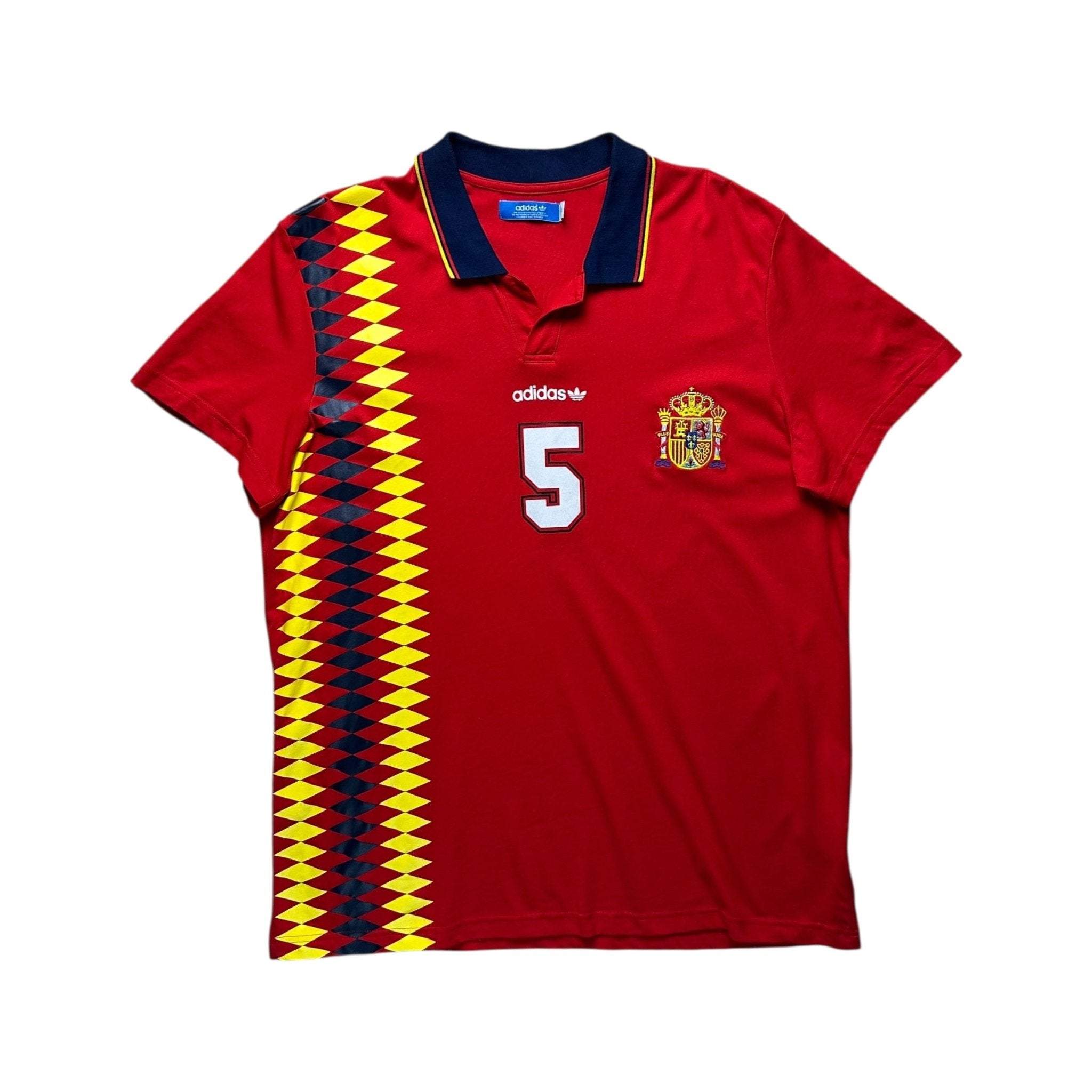 Spain 1994 Adidas Originals Remake Home Shirt (XL) - Kitplug