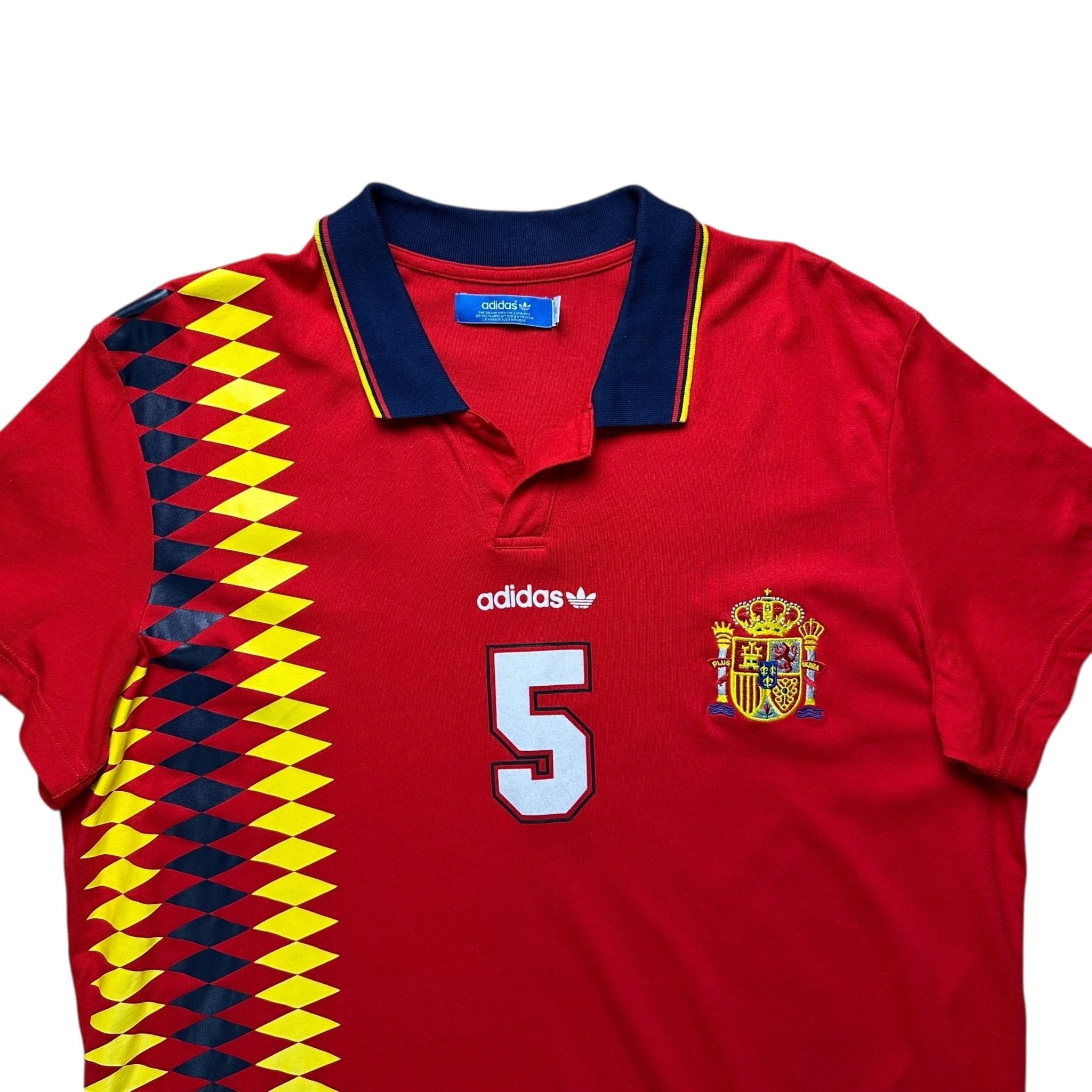 Spain 1994 Adidas Originals Remake Home Shirt (XL) - Kitplug