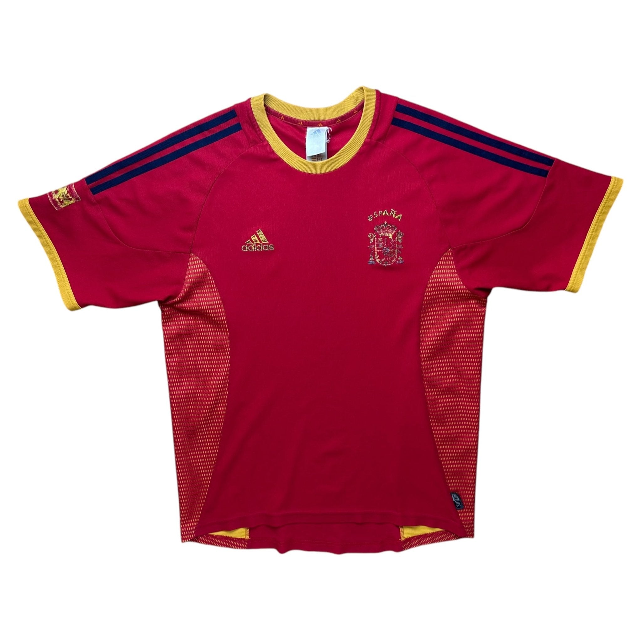 Spain 2002 Home Shirt (M) - Kitplug