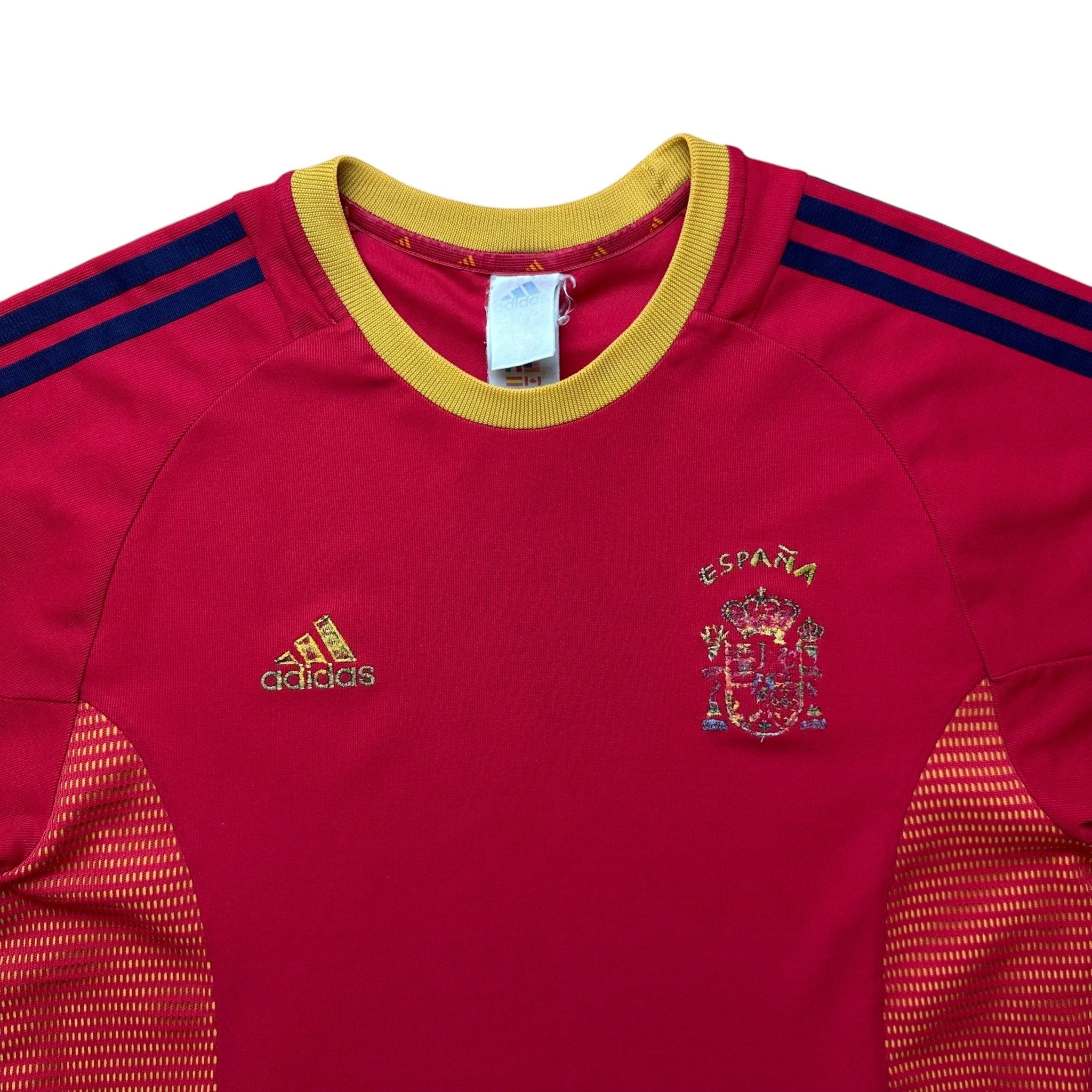 Spain 2002 Home Shirt (M) - Kitplug