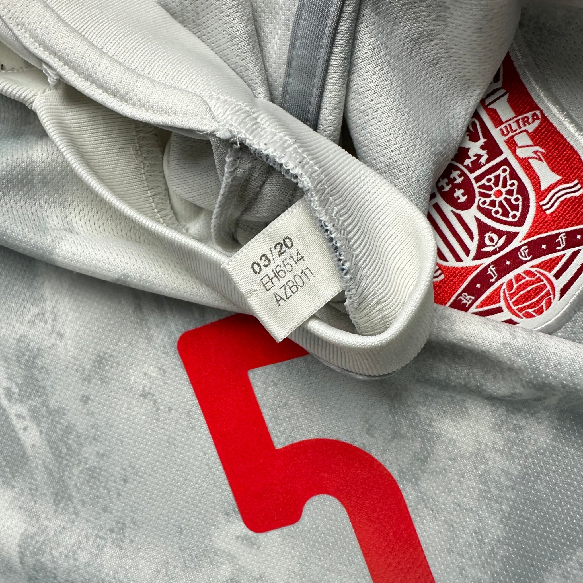 Spain 2020 Away Shirt (L) Sergio 5 - Kitplug