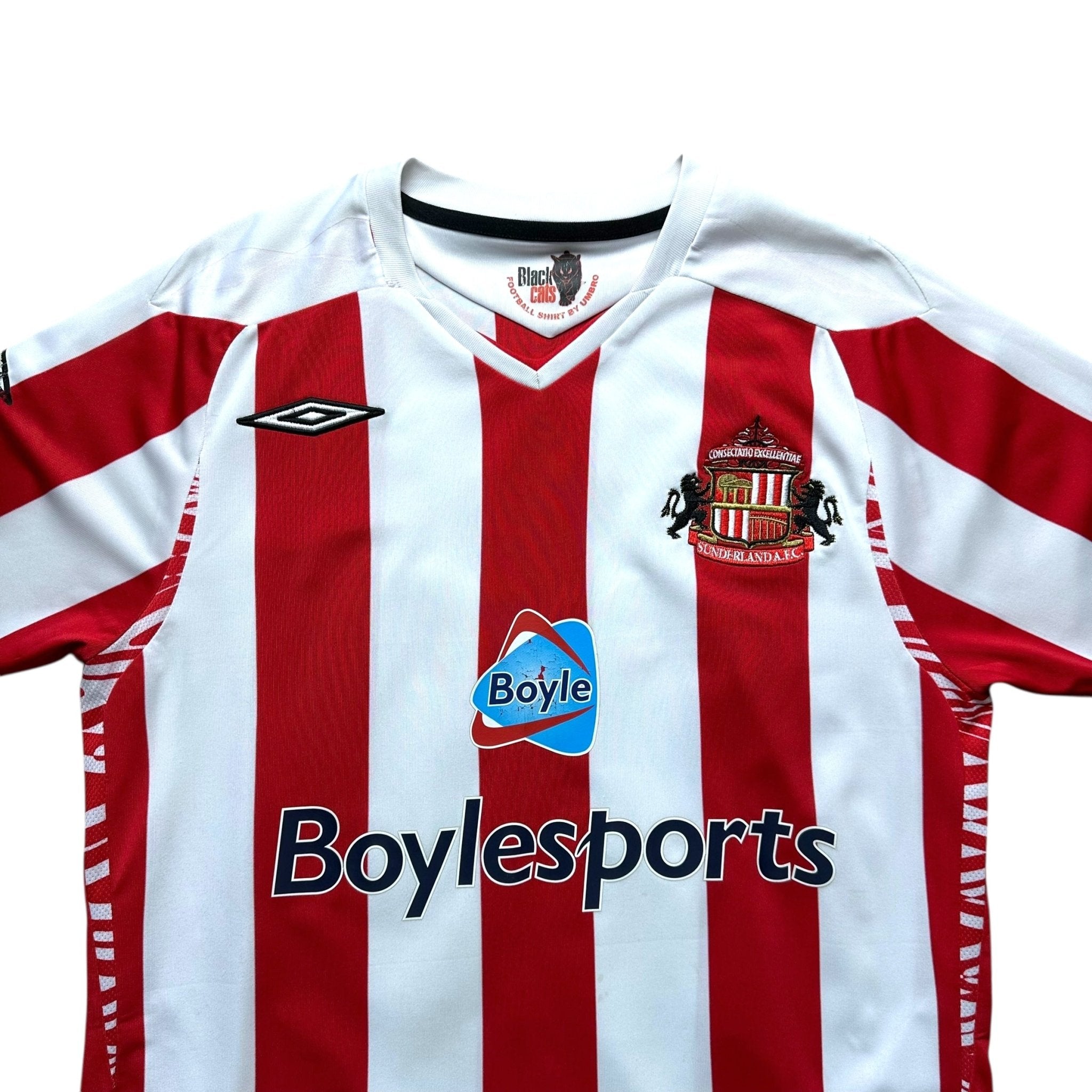 Sunderland 2007 - 08 Home Shirt (S) Cole 20 - Kitplug