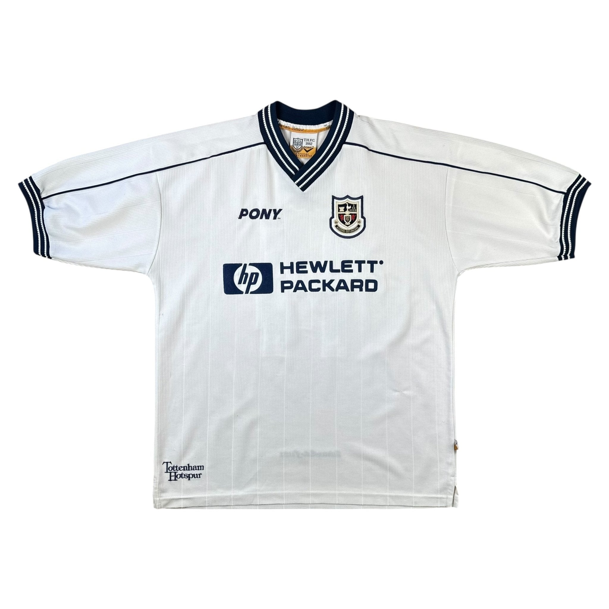 Tottenham 1997-99 Home Shirt (L) Ginola #14 - Kitplug