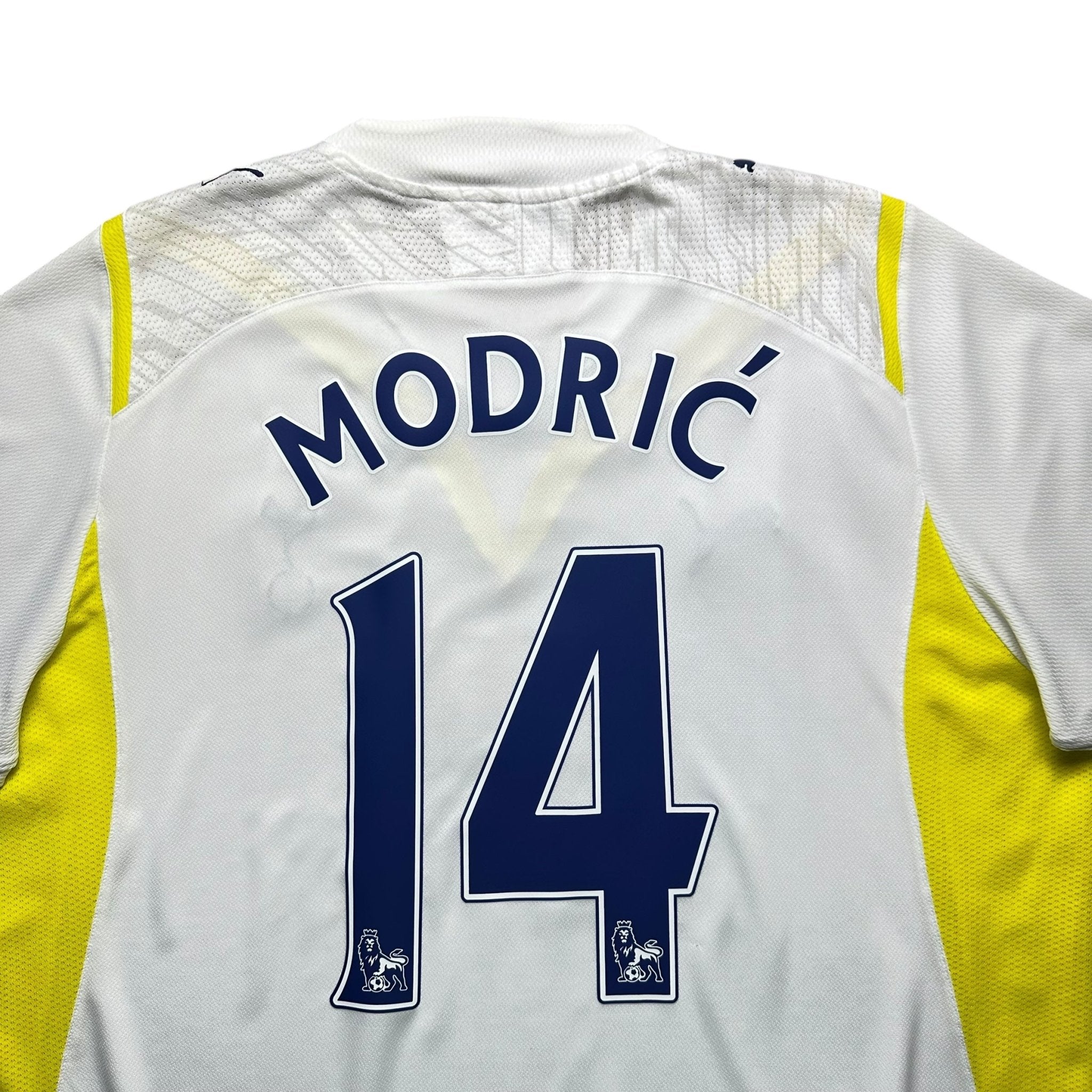 Tottenham 2009 - 10 Home Shirt (XL) Modrić 14 - Kitplug