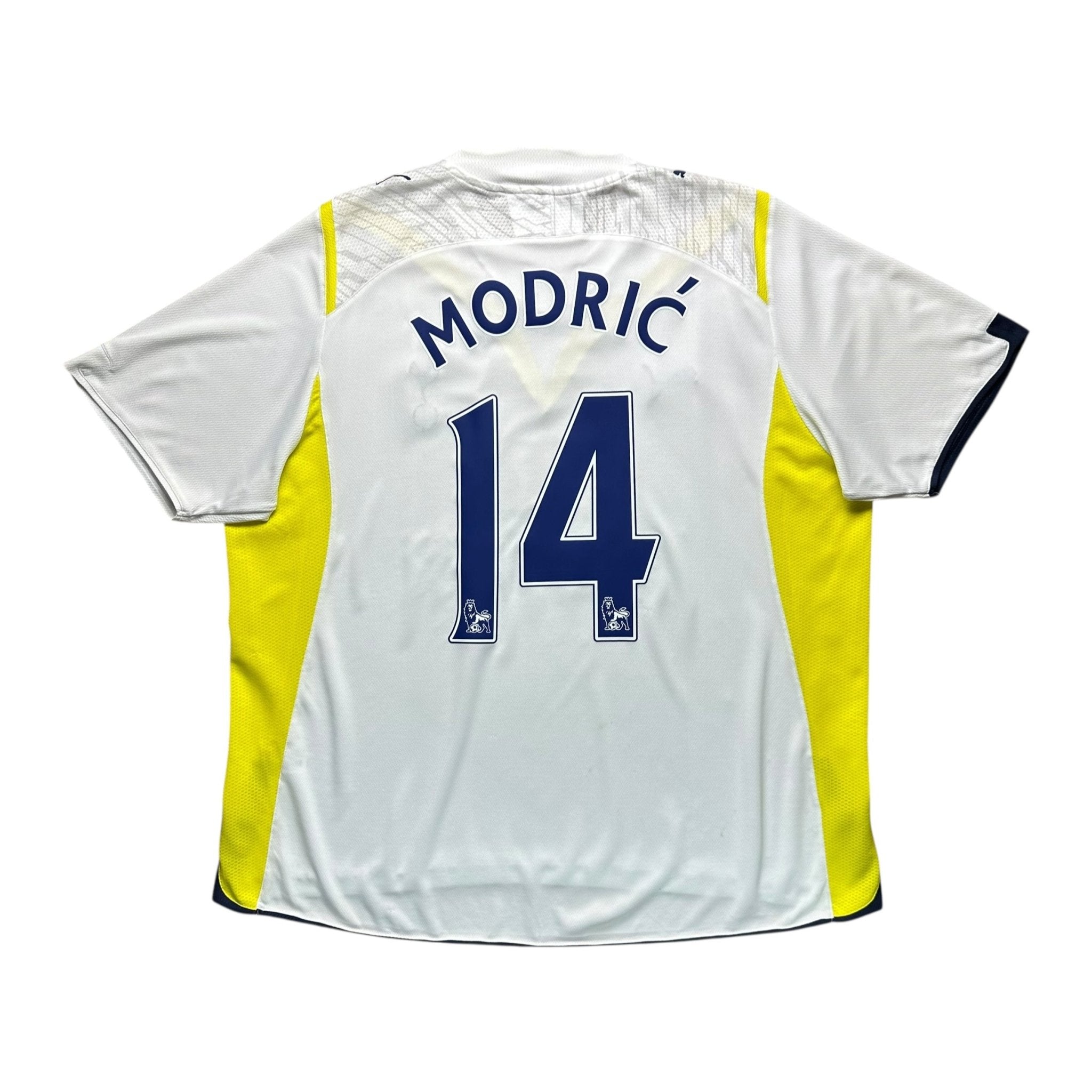 Tottenham 2009 - 10 Home Shirt (XL) Modrić 14 - Kitplug