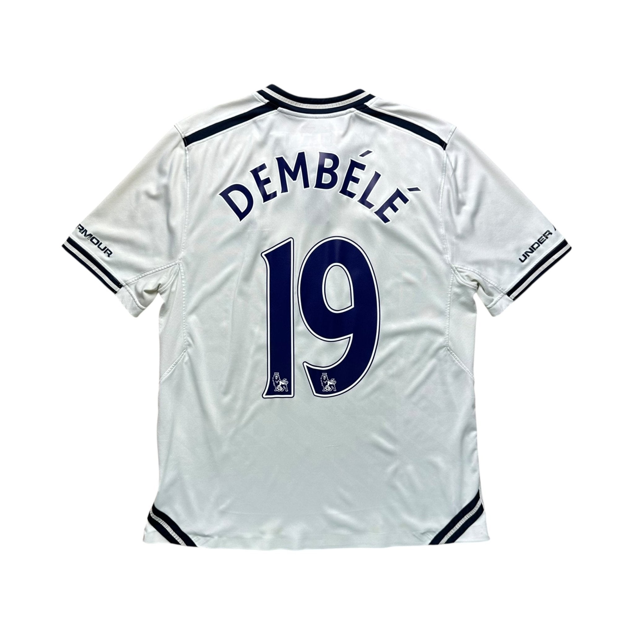 Tottenham 2013 - 14 Home Shirt (M) Dembélé 19 - Kitplug