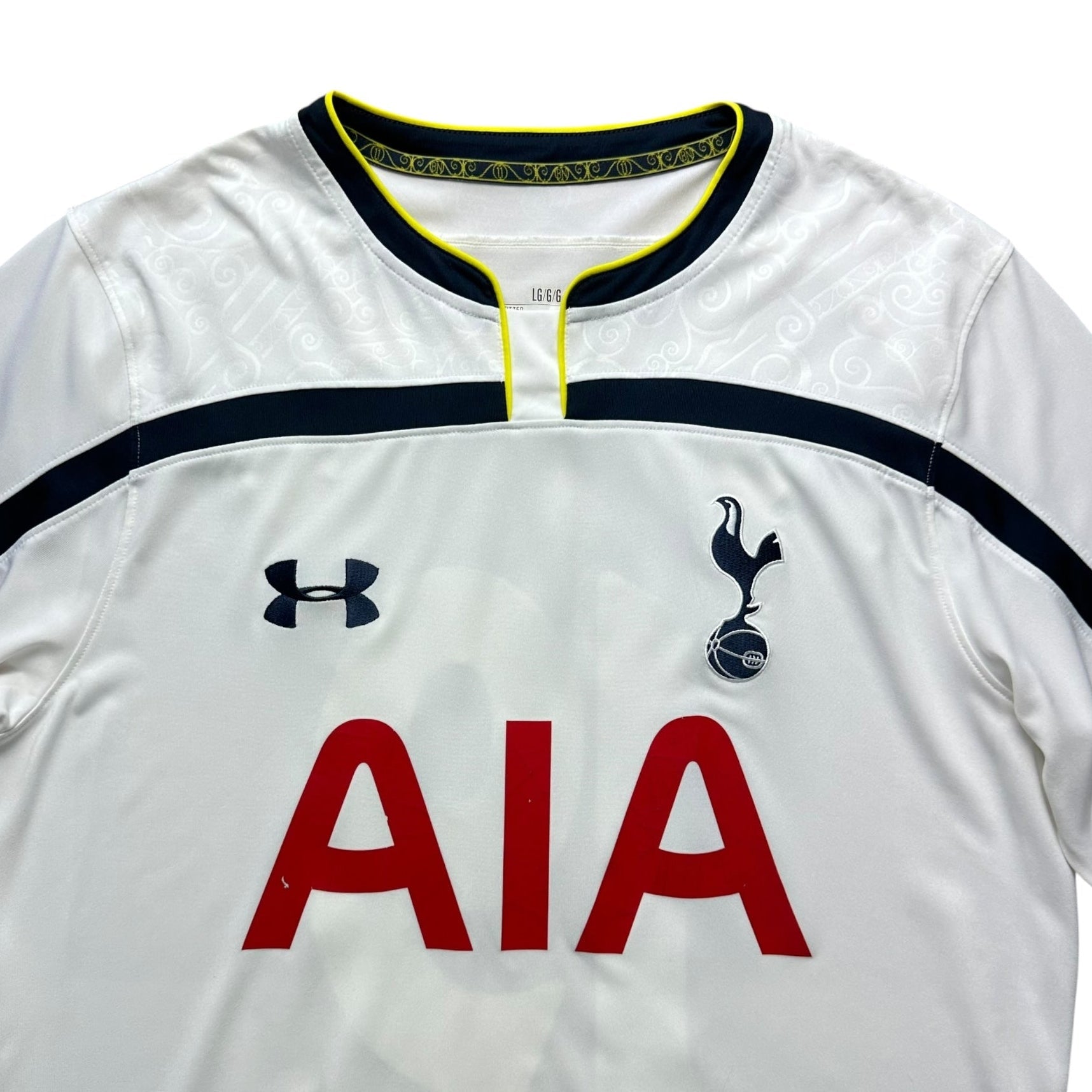 Tottenham 2014 - 15 Home Shirt (L) Dembéle 19 - Kitplug
