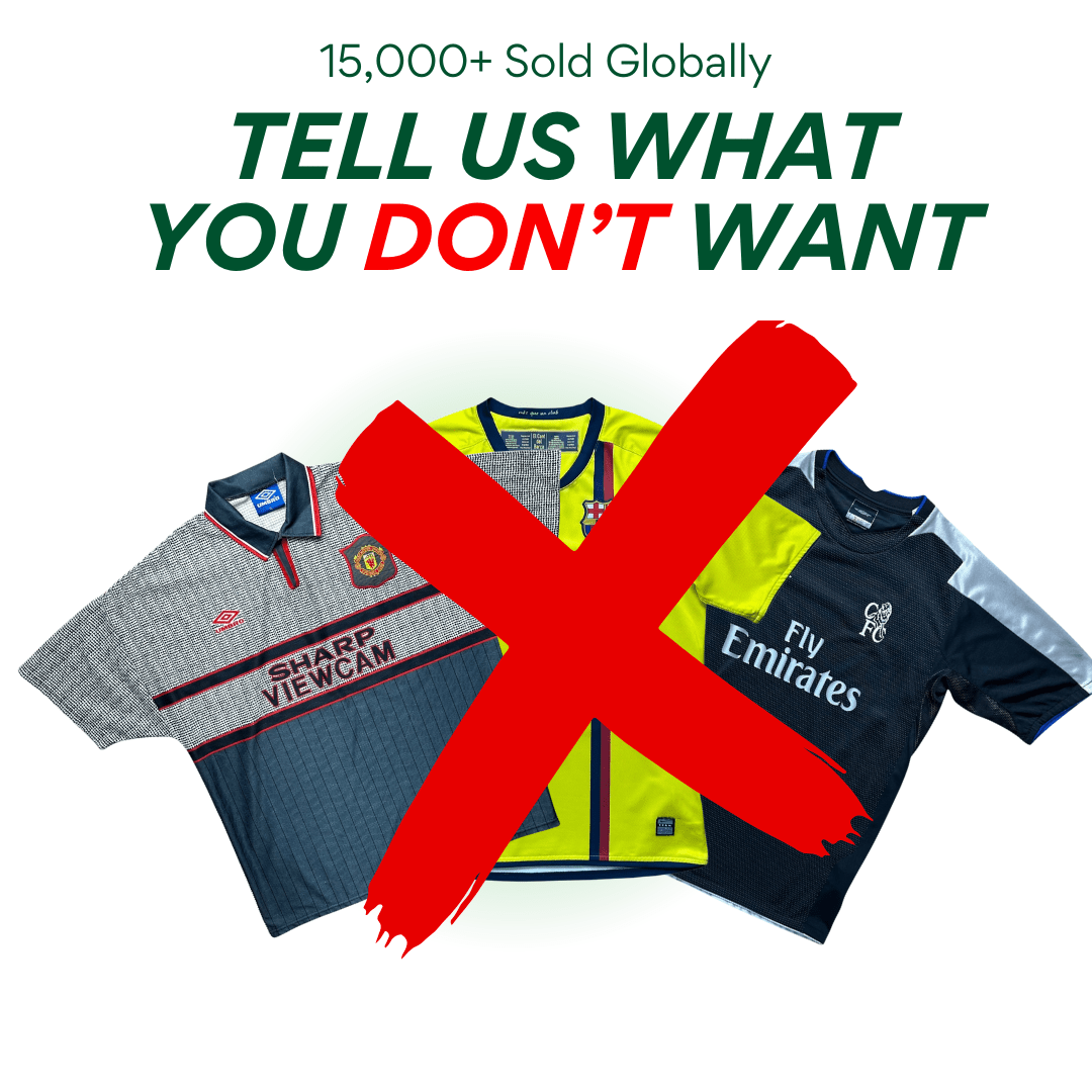 Retro Mystery Football Shirt Box - Kitplug