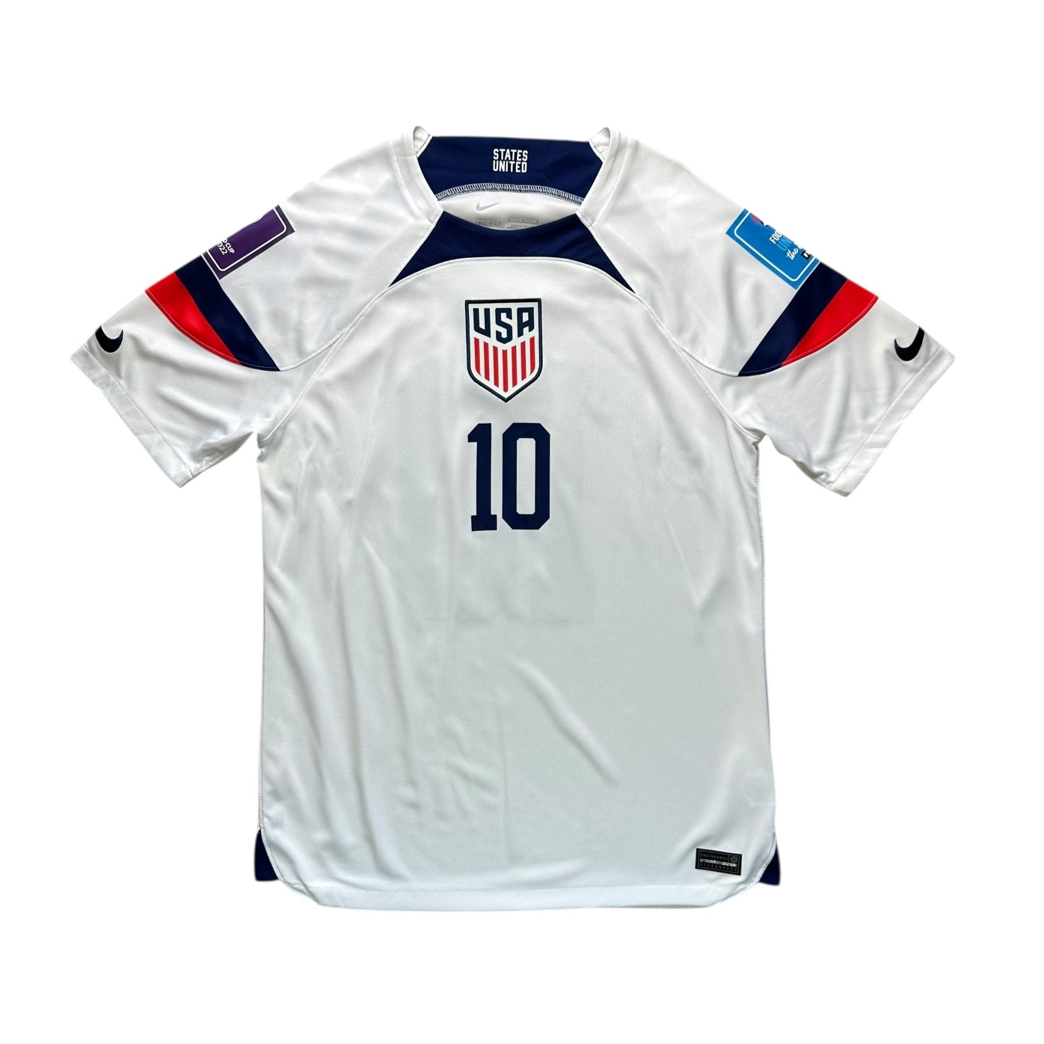 USA 2022 Home Shirt (M) Pulisic 10 - Kitplug