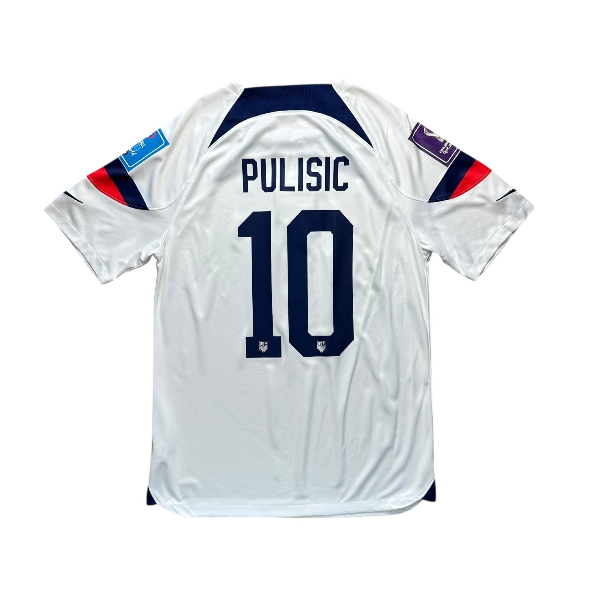 USA 2022 Home Shirt (M) Pulisic 10 - Kitplug
