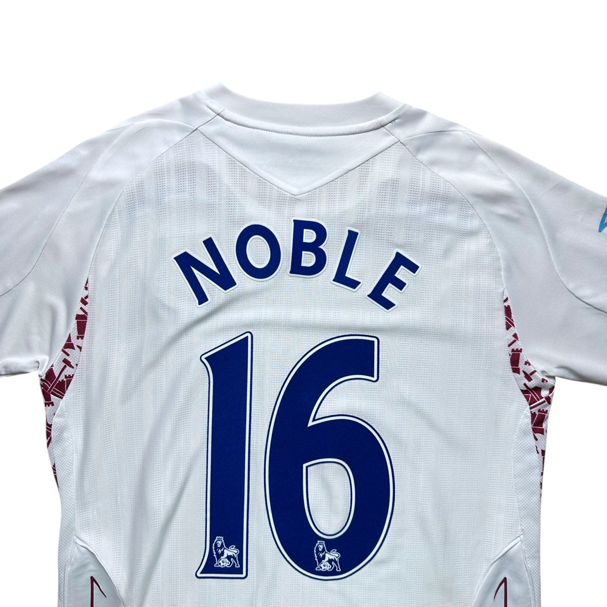 West Ham 2007 - 08 Away Shirt (S) Noble 16 - Kitplug