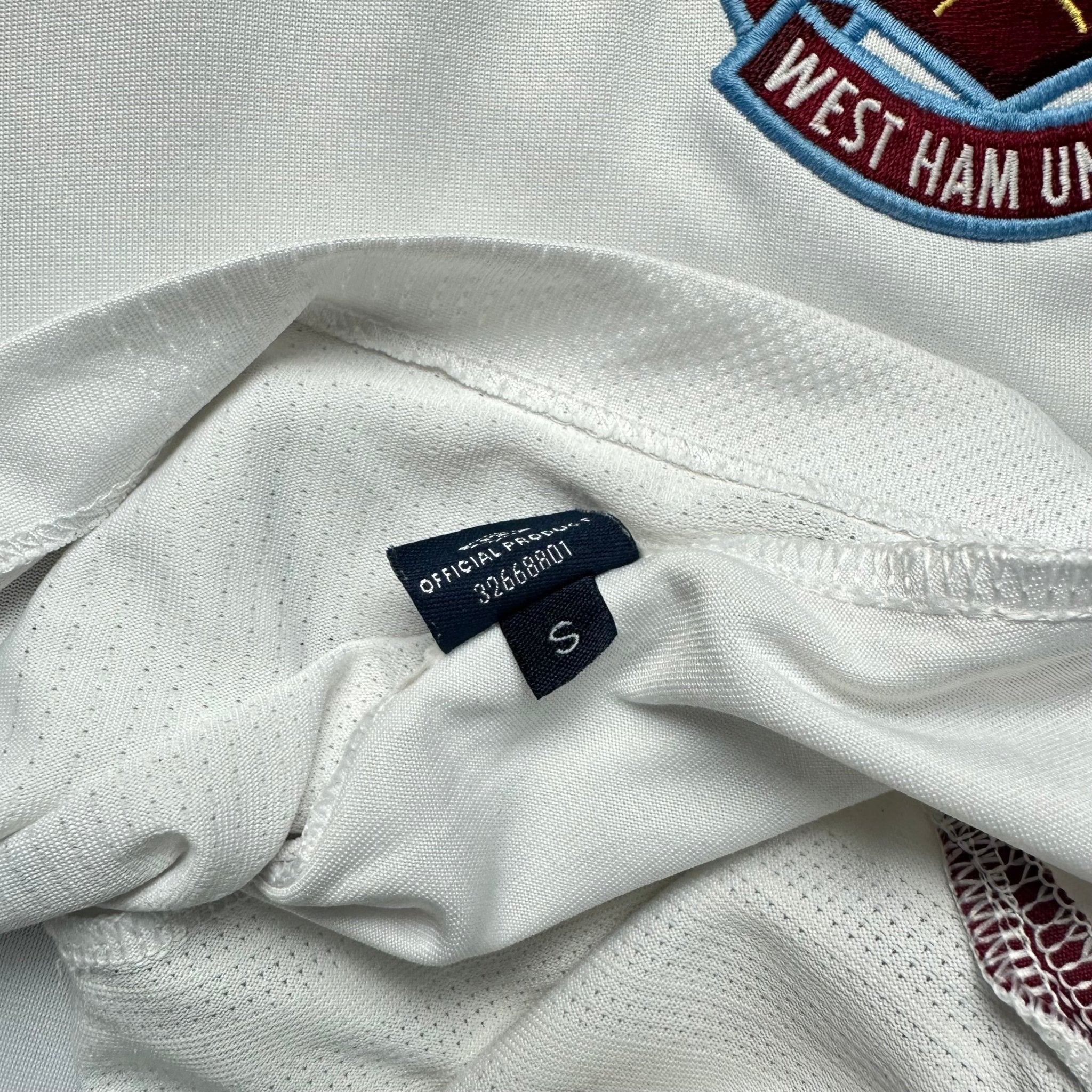 West Ham 2007 - 08 Away Shirt (S) Noble 16 - Kitplug