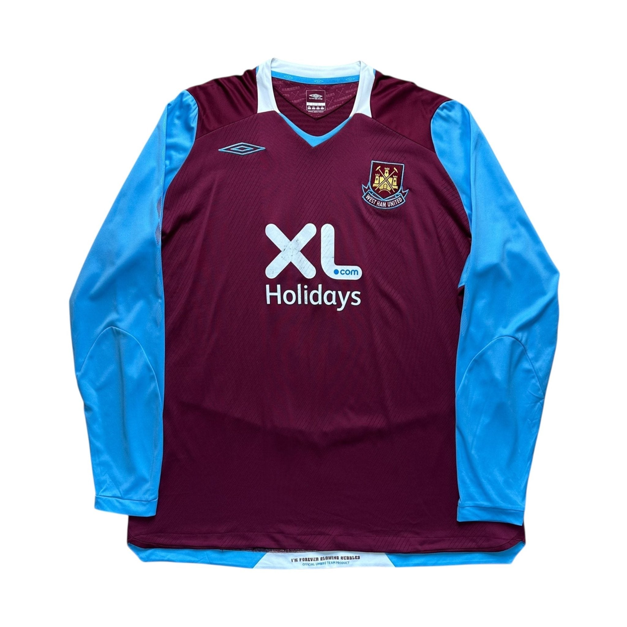 West Ham 2008 - 09 Home Shirt (XXL) - Kitplug