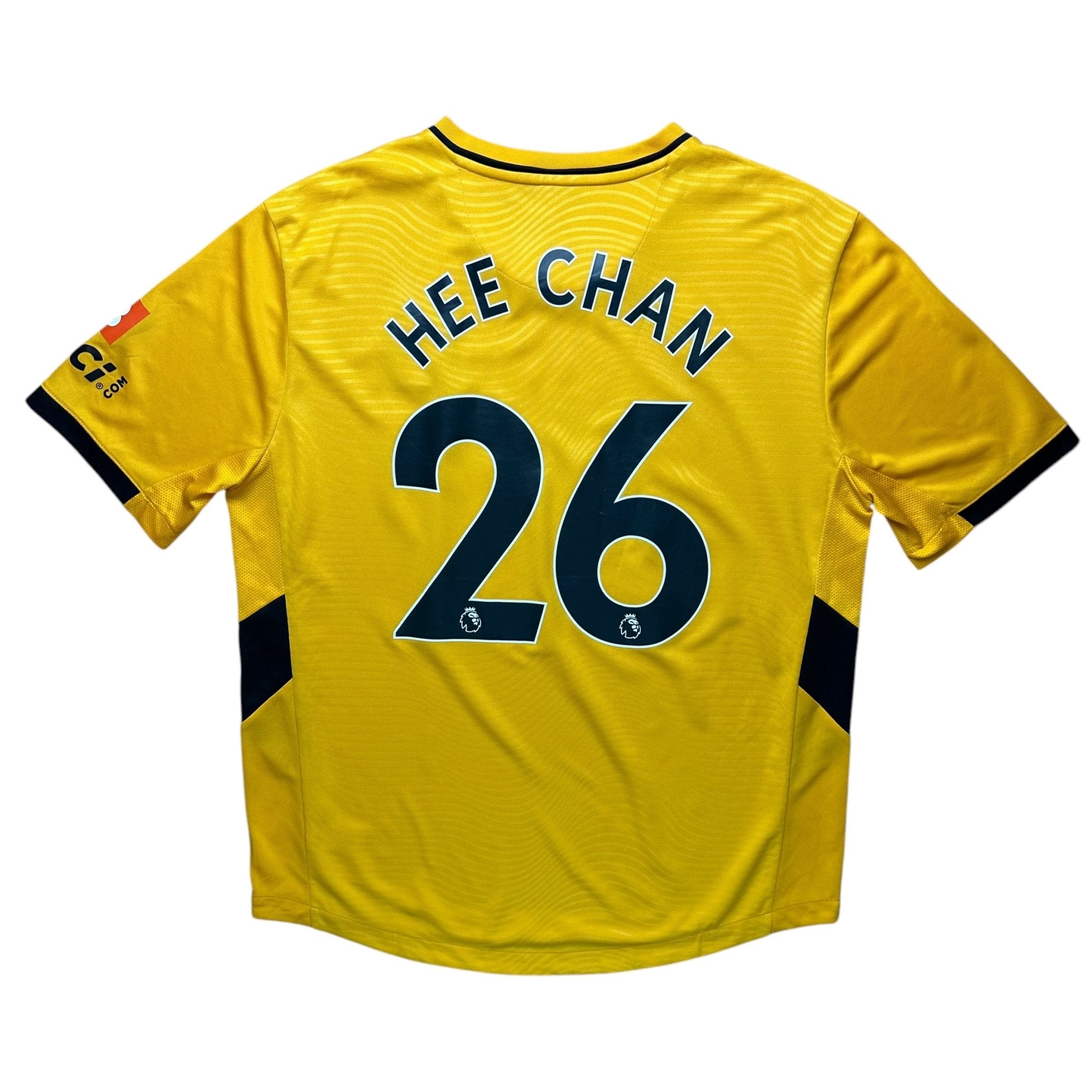 Wolverhampton Wanderers 2021 - 22 Home Shirt (XL) Hee Chan 26 - Kitplug