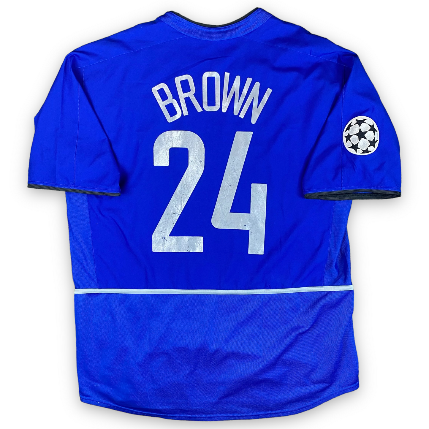Manchester United 2002-03 Third Shirt (XL) Brown #24