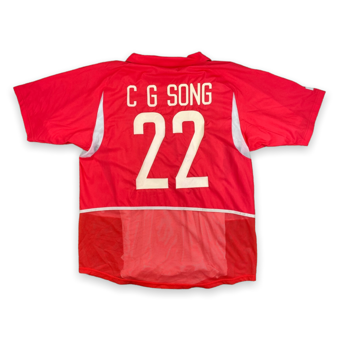 South Korea 2002 Home Shirt (XL) C G Song #22