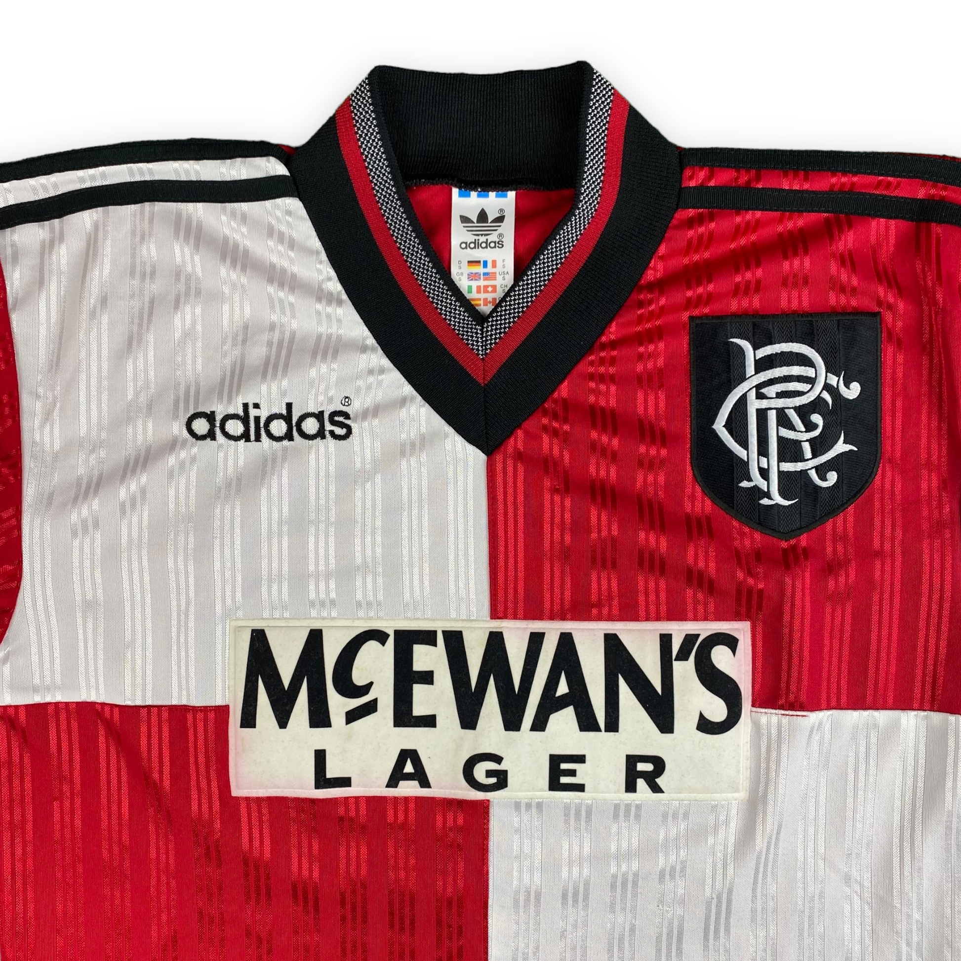 Glasgow Rangers FC Away Shirt for SPL 95/96 (Front)