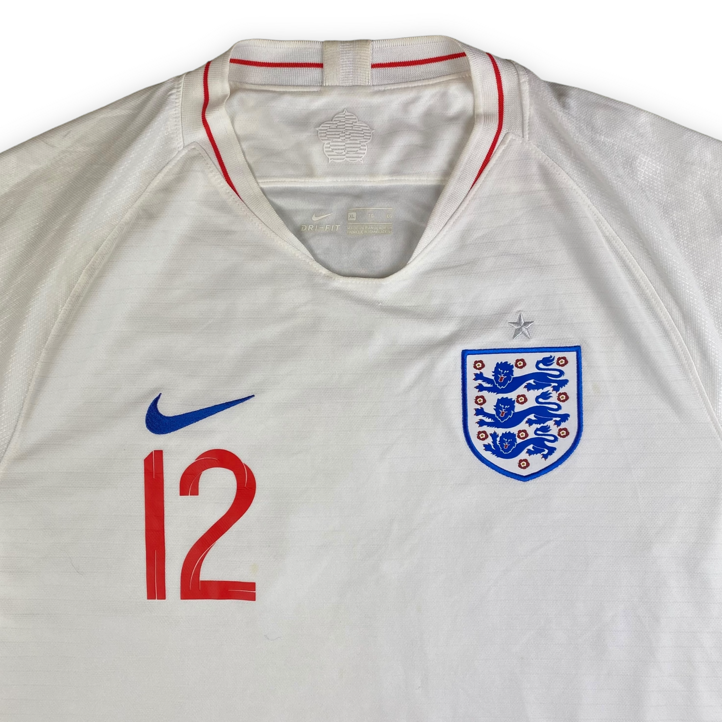 England 2018 Home Shirt (XL) Trippier #12